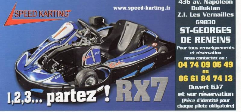 Speed Karting en lumière à Saint Georges de Reneins