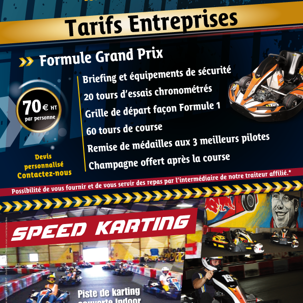 tarifs entreprises karting  villefranche sur saone