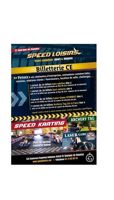 Comité d'entreprise avec animation karting