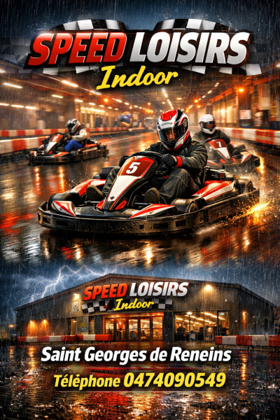 vacances scolaires de Pâques chez Speed Loisirs à Sainr Georges de reneins