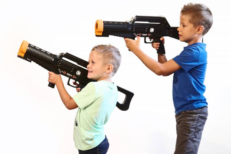 anniversaire enfant avec le laser game Intager à Saint Georges de Reneins