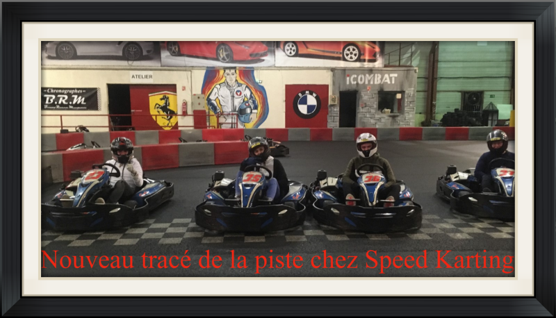Nouveau tracé piste de karting à Saint Georges de Reneins