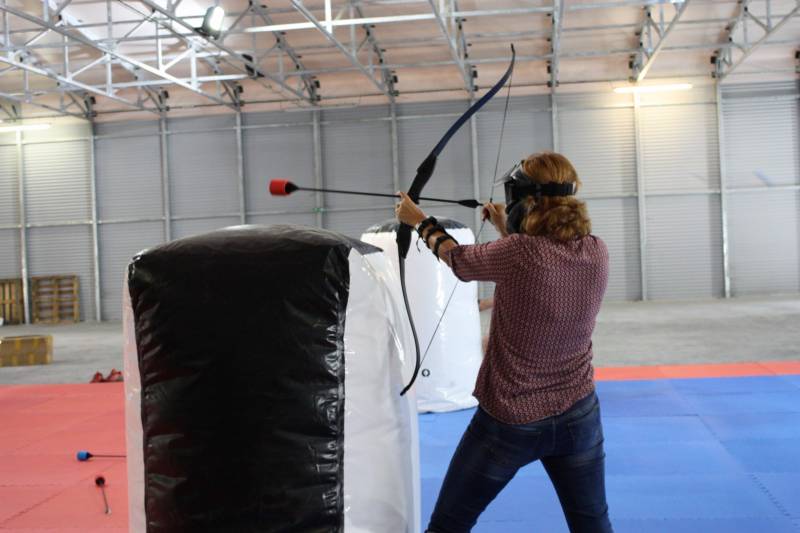 enterrement vie de jeune fille EVJF Archery tag Villefranche sur saône