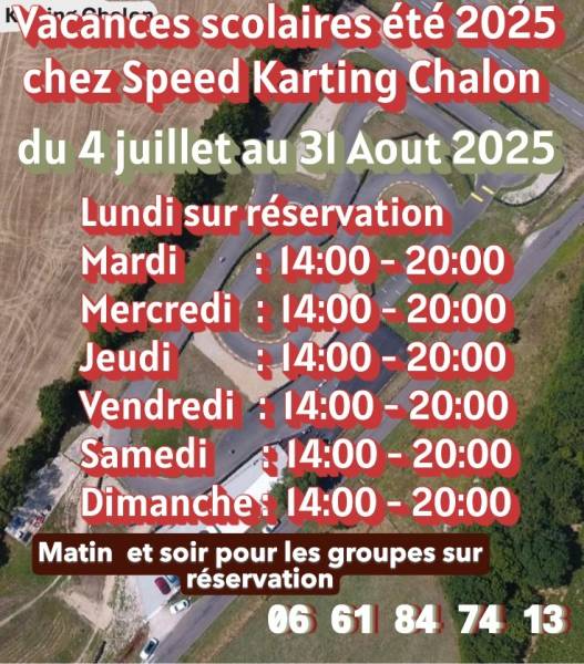 Karting Chalon sur saone à Saint Marcel