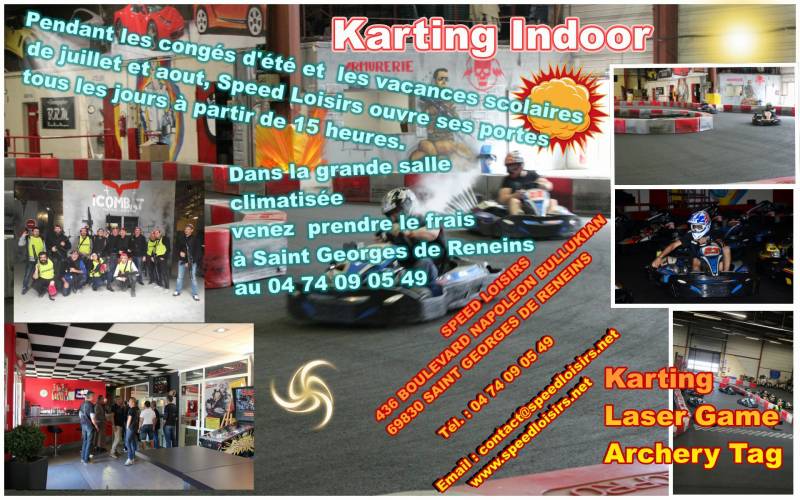 Détente fraîcheur chez Speed Loisirs à saint georges de reneins